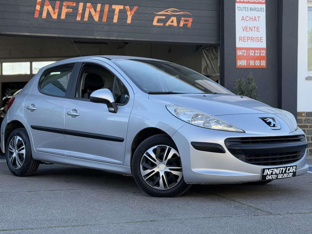 Peugeot 207 1.4i Urban, Autos, Argent ou Gris, Achat, Entreprise, Noir