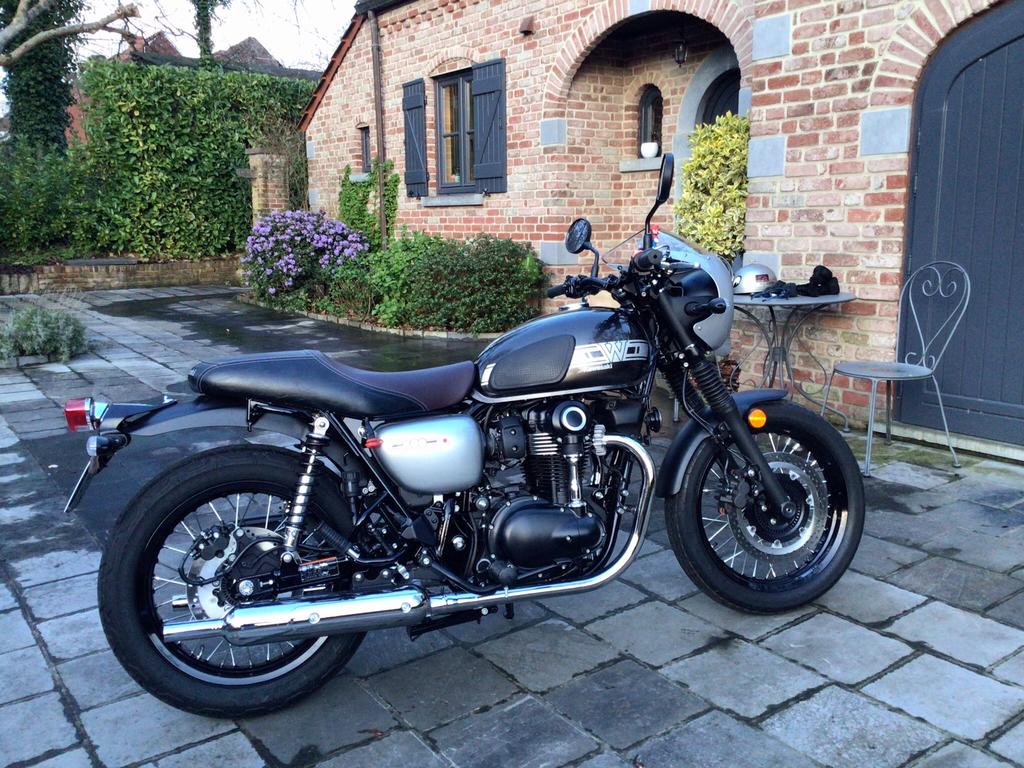 Kawazaki w 800, Motoren, 2 cilinders, Nieuw, Motorrijbewijs A, Particulier