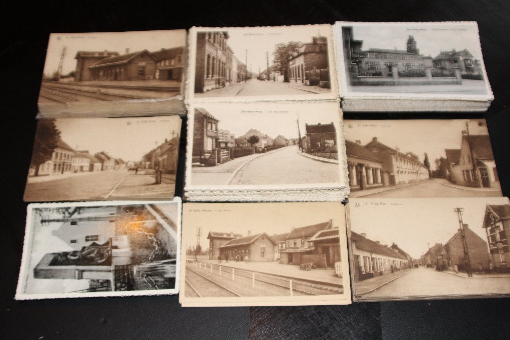 Oude postkaarten, Verzamelen, Ophalen of Verzenden, 1920 tot 1940, Ongelopen, Oost-Vlaanderen