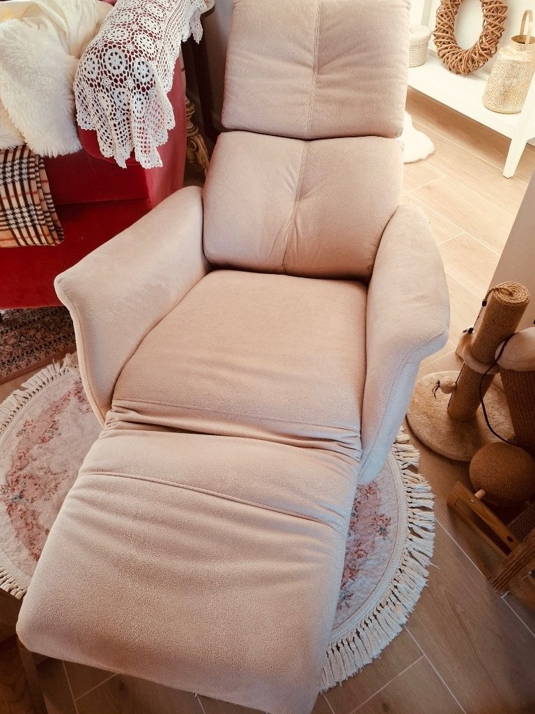 Elektrische relaxzetel, Maison & Meubles, Canapés | Salons, Enlèvement, Comme neuf, Une personne, Tissus