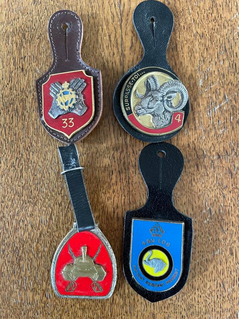 ABL borsthangers, Verzenden, Landmacht, Embleem of Badge
