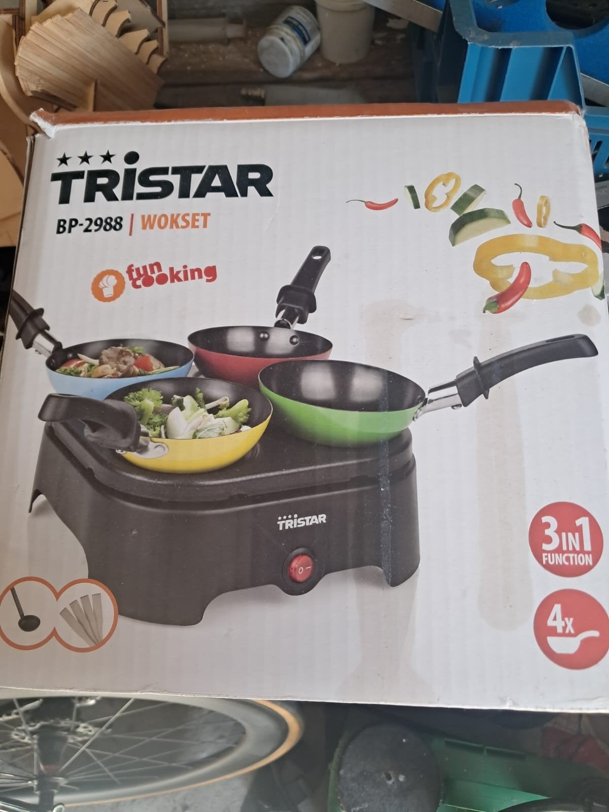 Set de wok électronique, Enlèvement