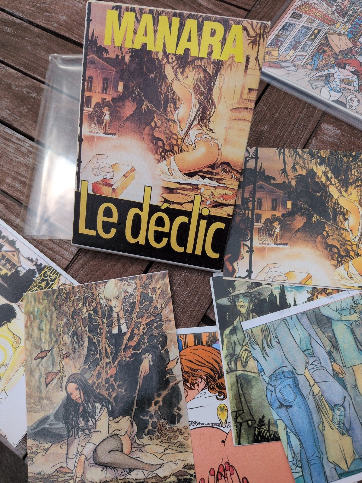 Manara le déclic port folio, Verzamelen, Ophalen of Verzenden