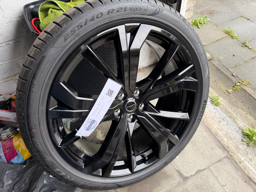 Volvo XC60 21 inch velgenset nine black edition, Auto-onderdelen, Ophalen, 255 mm, Banden en Velgen, Nieuw