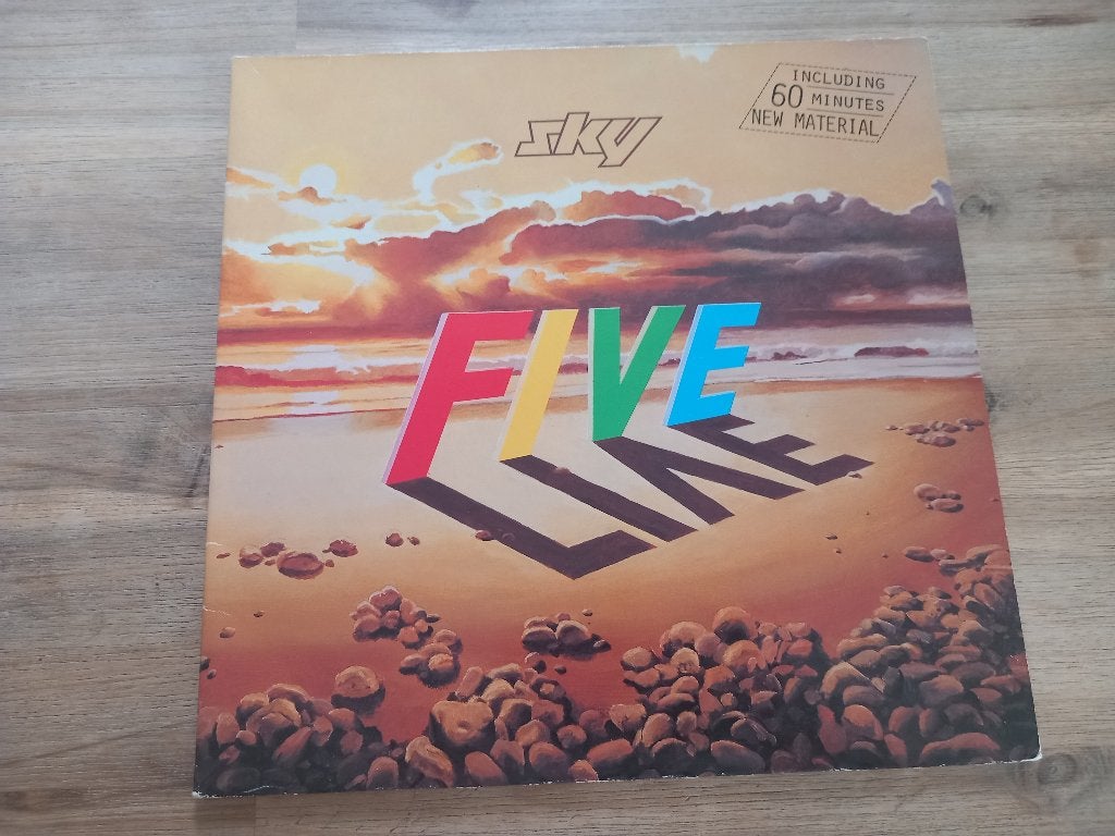 Vinyle 2 LP Sky Five Live Classic Prog Rock Progressive Pop, Enlèvement ou Envoi, 12 pouces