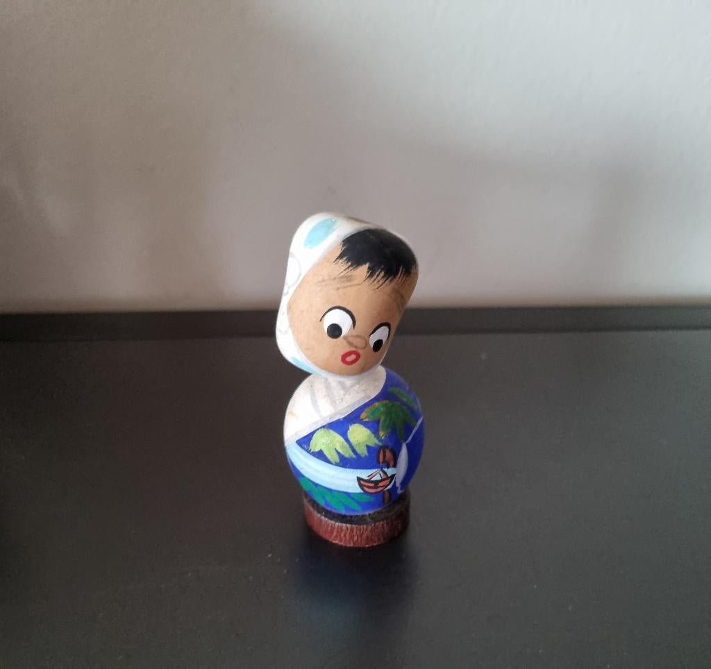 Grappige Sosaku Kokeshi, Antiek en Kunst, Kunst | Niet-Westerse kunst, Verzenden