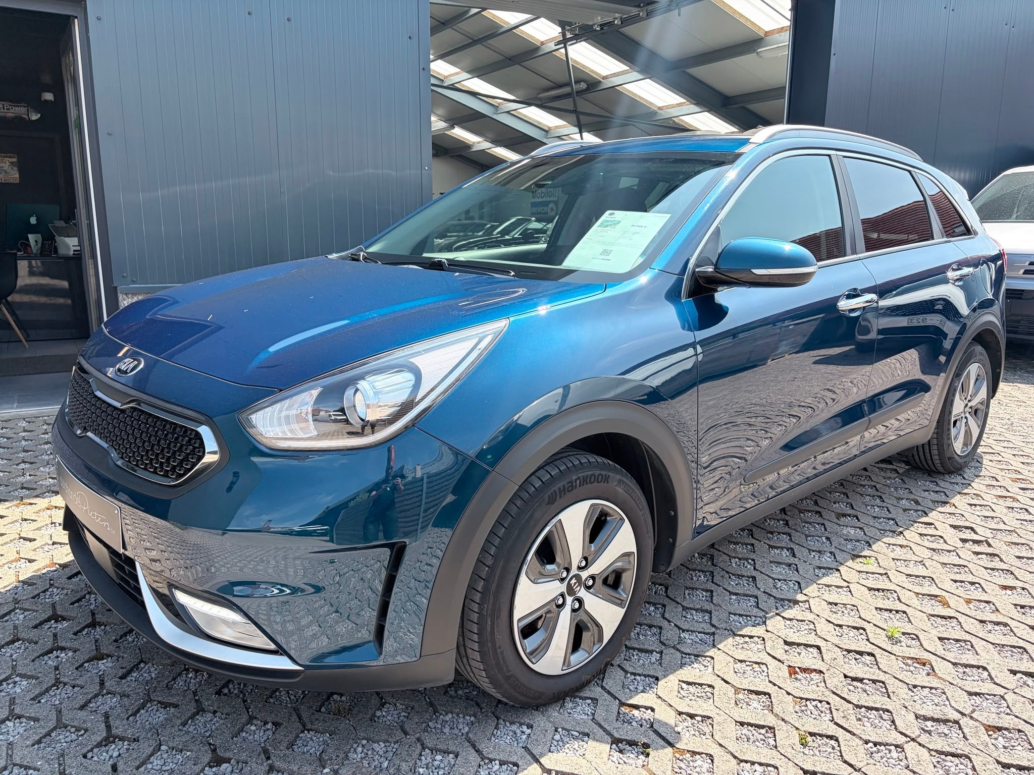 Kia Niro Benzine/Hybride - Automaat, Auto's, 105 pk, Gebruikt, 4 cilinders, Bedrijf