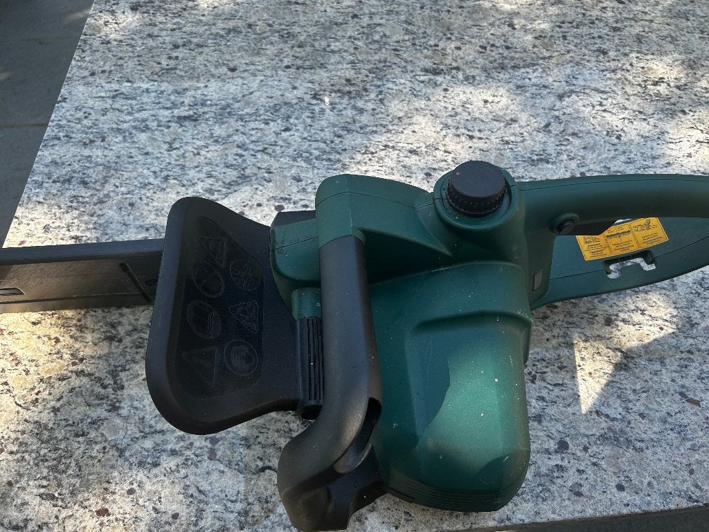 Kettingzaag ( elektrisch), Tuin en Terras, Hand-tuingereedschap, Ophalen, Gebruikt, Overige soorten, Top craft