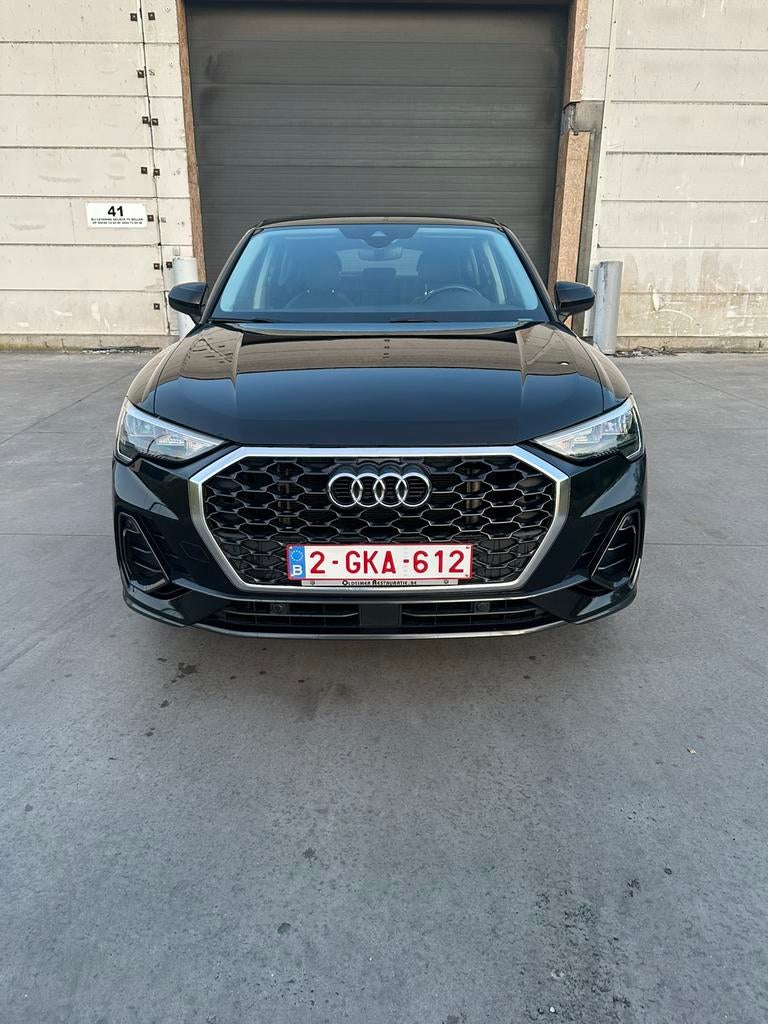 audi q3 45tfsi, Auto's, Audi, 4 cilinders, Zwart, Leder, 5 zetels