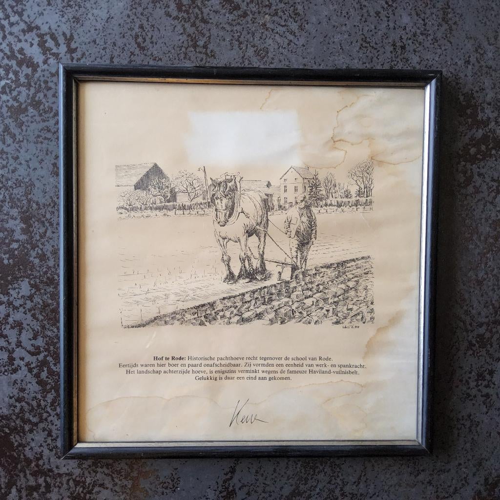 Meise Hof te Rode door Willy Kerremans, Antiek en Kunst, Ophalen of Verzenden