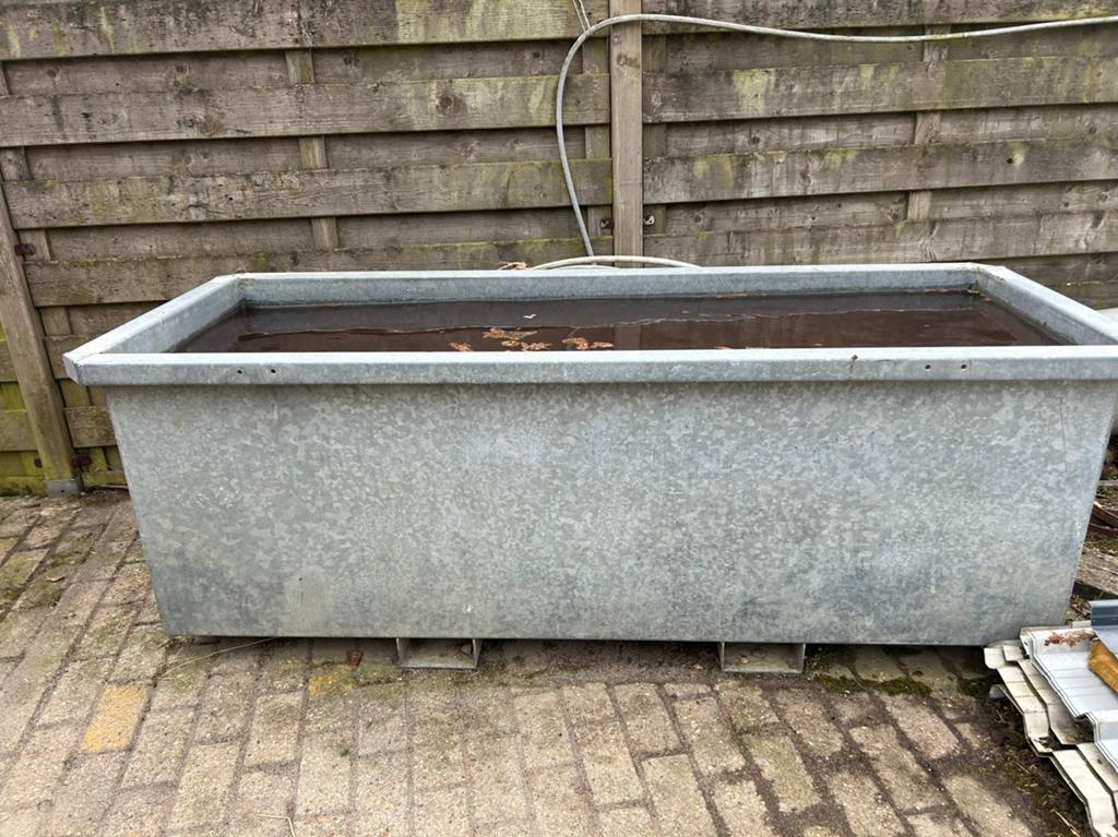 Waterbak, Tuin en Terras, Ophalen, Zo goed als nieuw