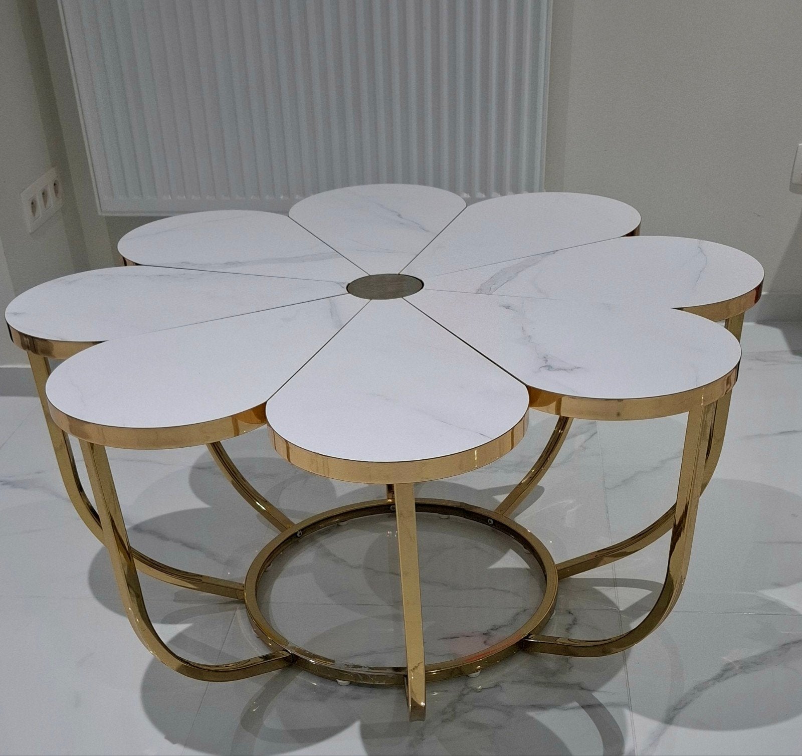 Salontafel rond, Huis en Inrichting, Ophalen, Rond