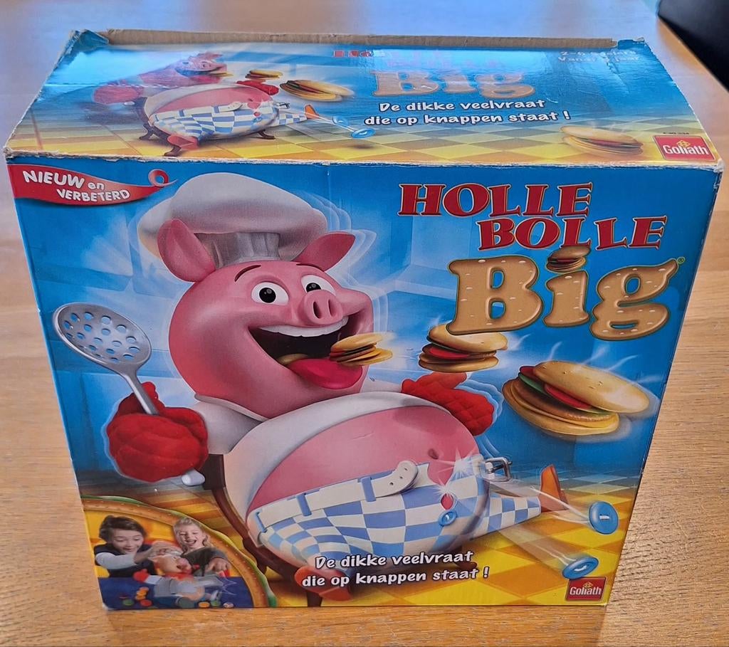 Gezelschapsspel Holle Bolle Big, Een of twee spelers, Ophalen, Gebruikt, Goliath