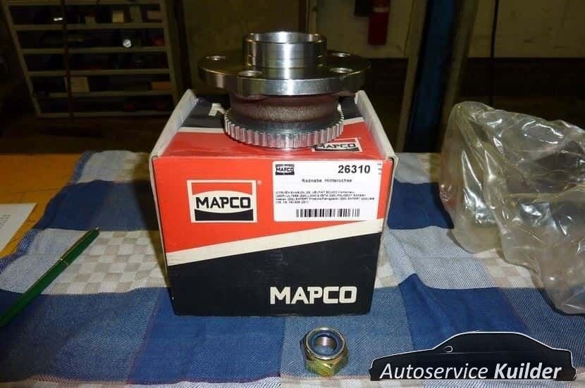 Wielnaaf achteras Peugeot 806 merk MAPCO, Citroën, -, -, Nieuw