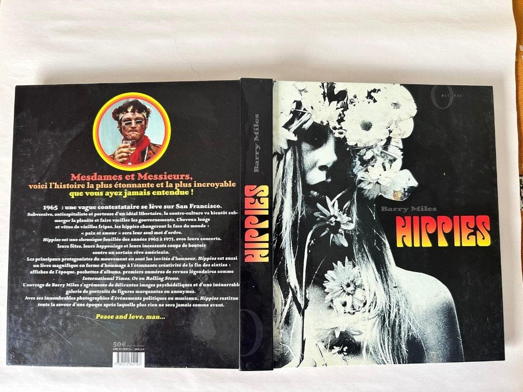 Hippies — Barry Miles — rijk geïllustreerd — Frans, Boeken, Ophalen of Verzenden, Gelezen, Genre of Stijl, Barry Miles