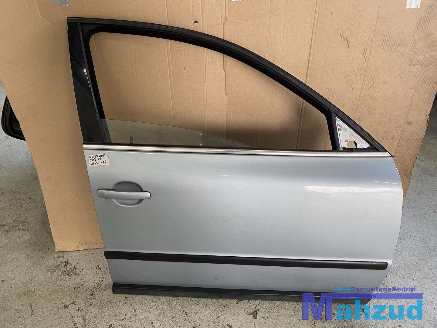 VW PASSAT B5.5 BLAUW LB5S Rechts voor deur portier 2000-2005, Auto-onderdelen, Gebruikt, Volkswagen AG, Vw@volkswagen.de, Volkswagen