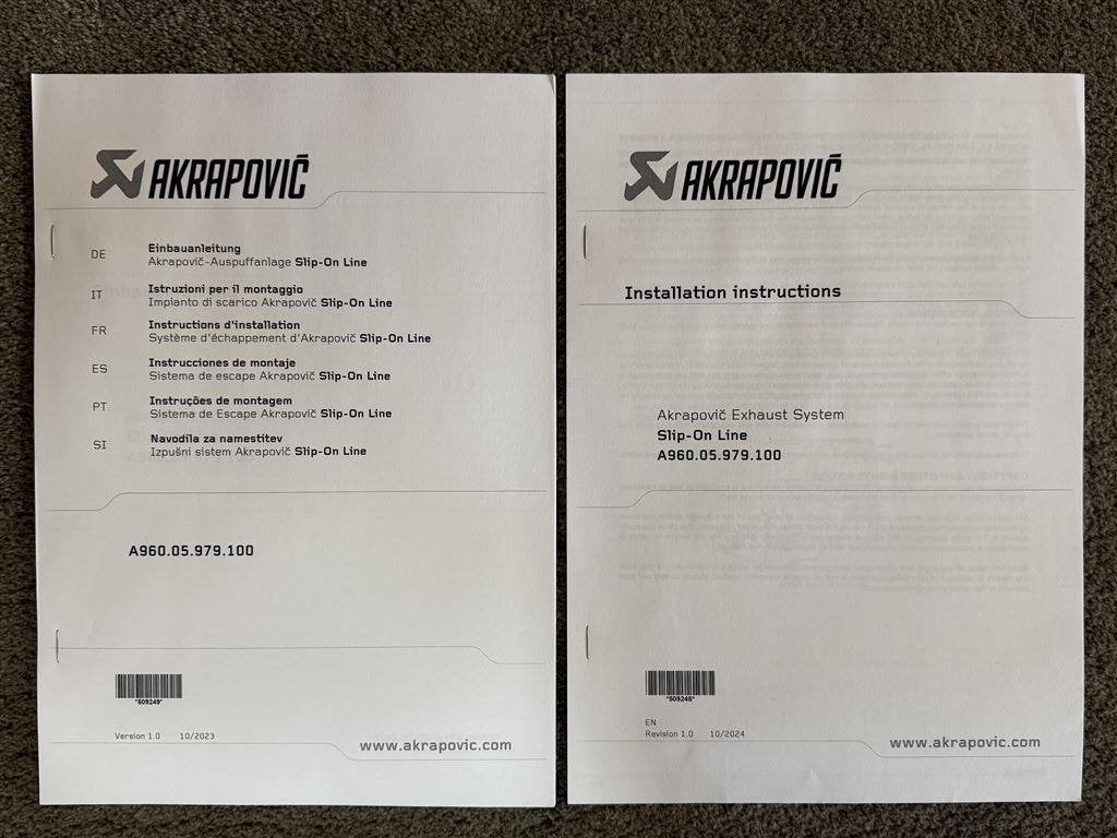 Akrapovic uitlaat 125 250 390 Duke Svartpilen Vitpilen 401, Motos, Envoi, Neuf