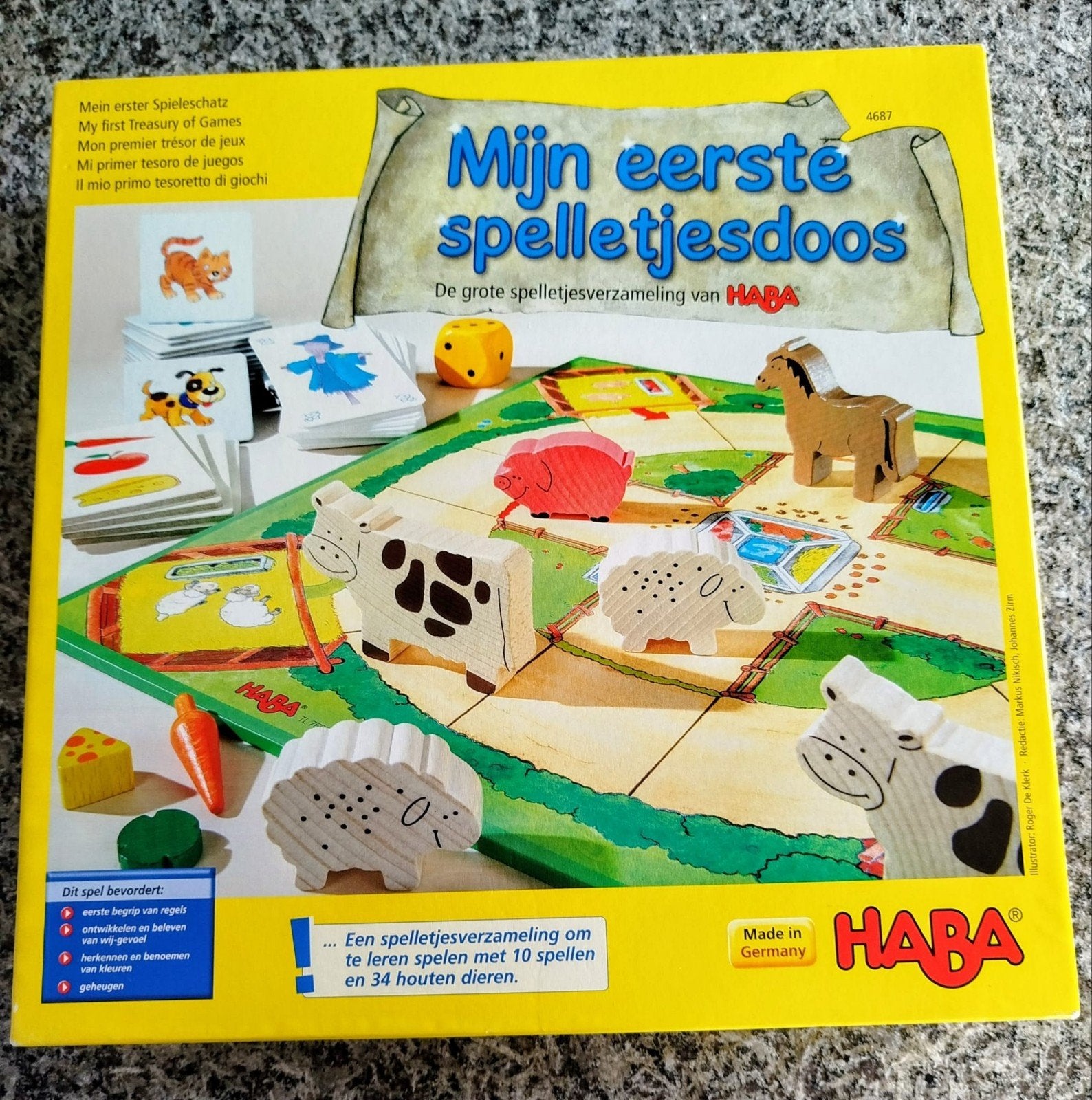 Java - Mijn eerste spelletjesdoos, Hobby en Vrije tijd, Gezelschapsspellen | Overige, Ophalen