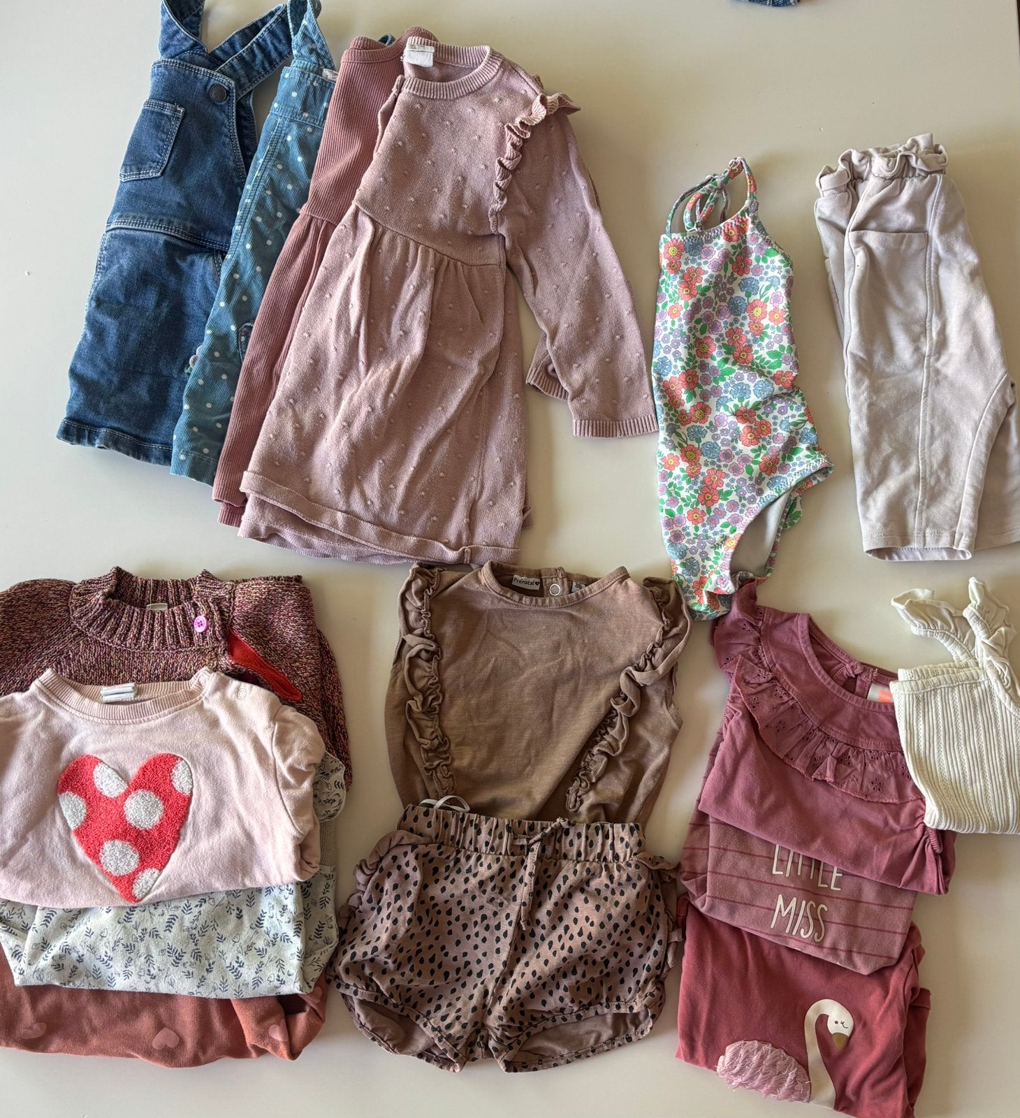 Lot meisjeskledij 16 stuks 80-86, Kinderen en Baby's, Ophalen, Zo goed als nieuw