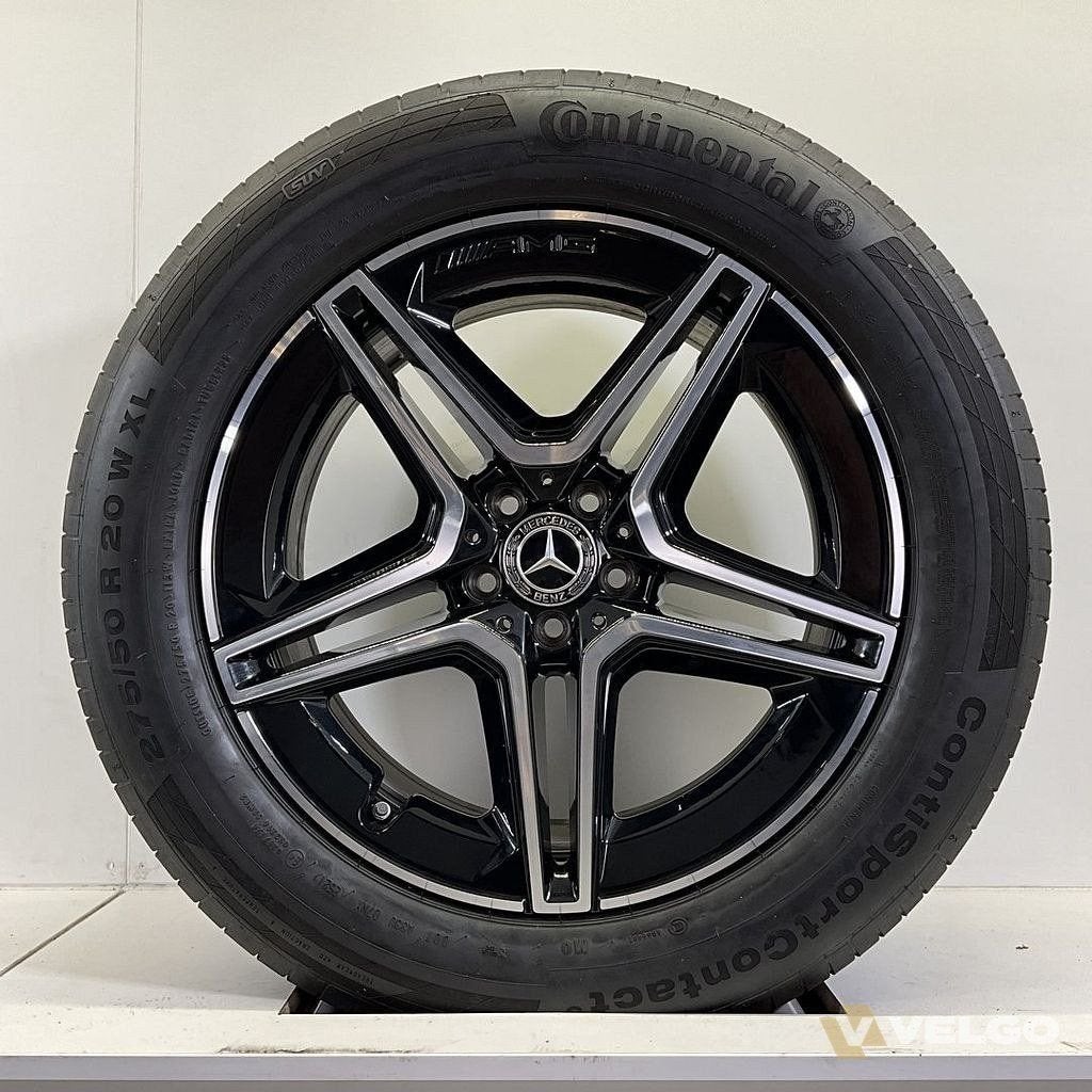 MERCEDES GLC SET VELGEN + ALLSEASON BANDEN 20 INCH, Pneus et Jantes, 4 Saisons, Véhicule de tourisme, 275 mm