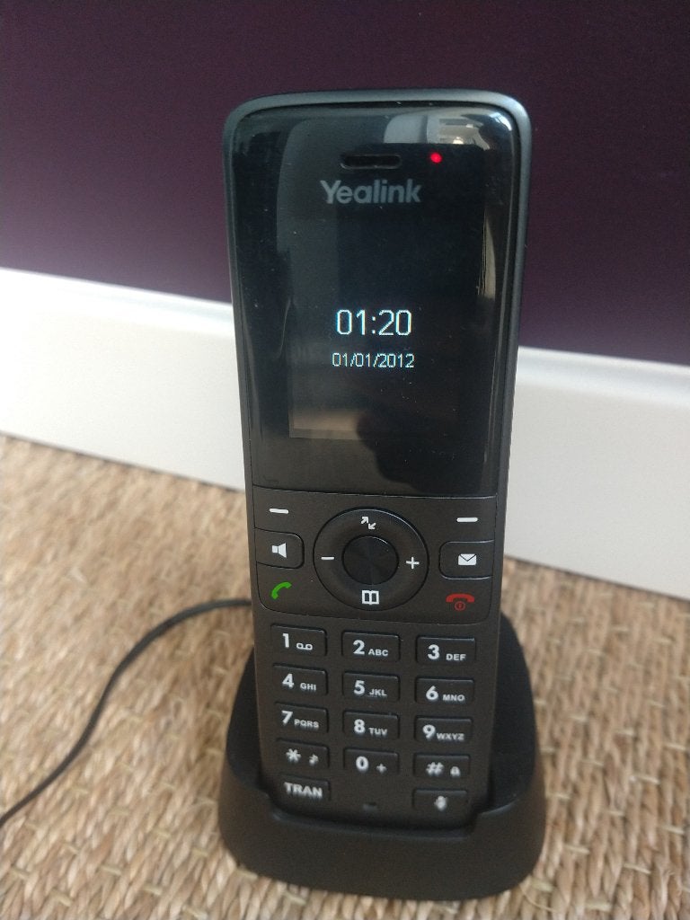 Combiné DECT Yealink W73H, Ophalen, Gebruikt, 1 handset