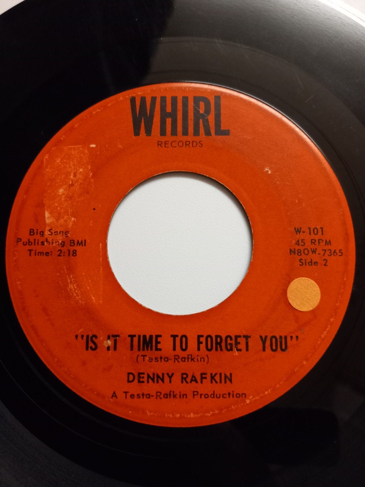 DENNY RAFKIN.  POPCORN OLDIES USA 45T, Enlèvement ou Envoi