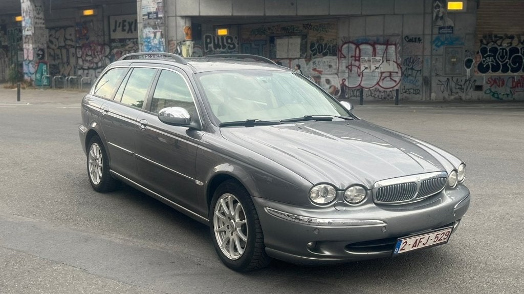 Jaguar X-Type, Automaat, Parkeersensor, Beige, 169 kW