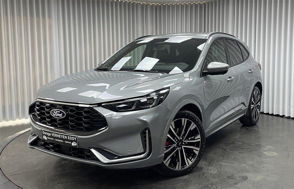 Ford Kuga Hybrid ST-Line X (bj 2025, automaat), Auto's, Gebruikt, Euro 6, 4 cilinders, Leder