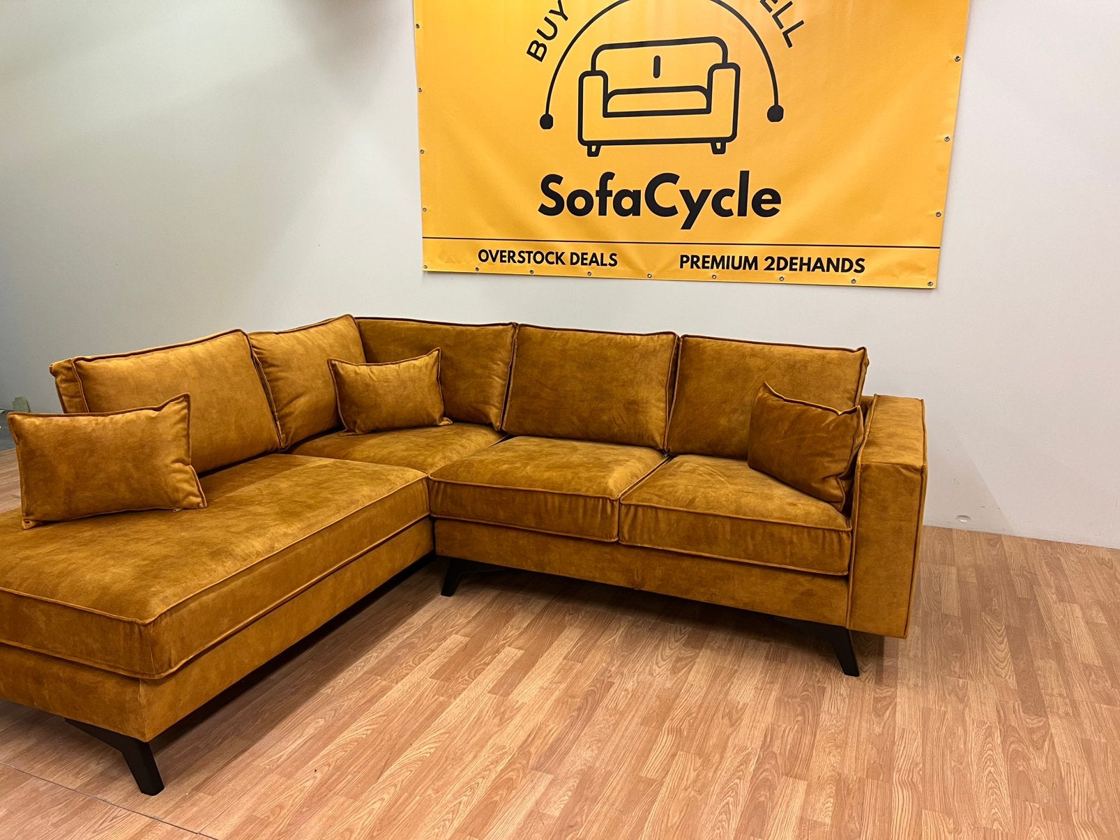Chaise d'angle Goossens - neuf - Overstock Deals SofaCycle, Neuf, Enlèvement ou Envoi, SofaCycle, Info@sofacycle.be