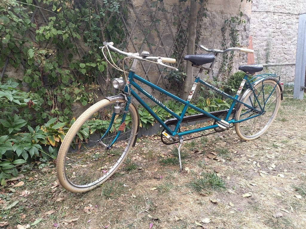 Tandem Flandria 1977, Frein sur jante, Moins de 10 vitesses, Enlèvement, Utilisé