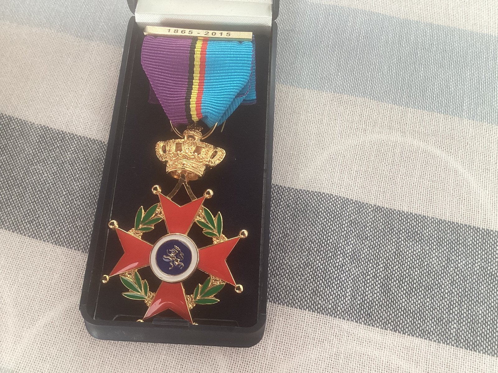 Ere Medaille Ridder in de Leopold ll, Verzamelen, Ophalen