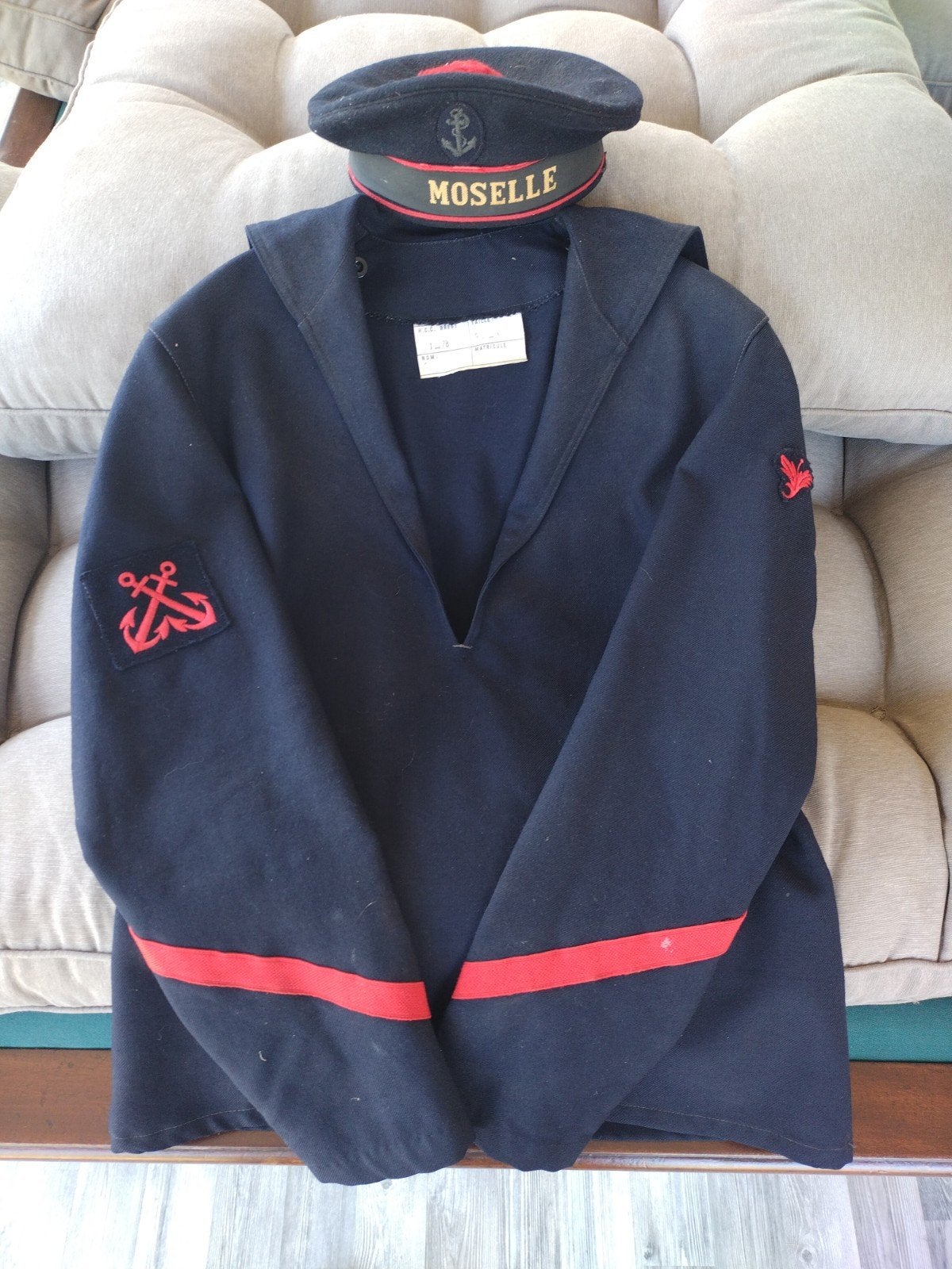 Franse marine, Ophalen of Verzenden, Marine