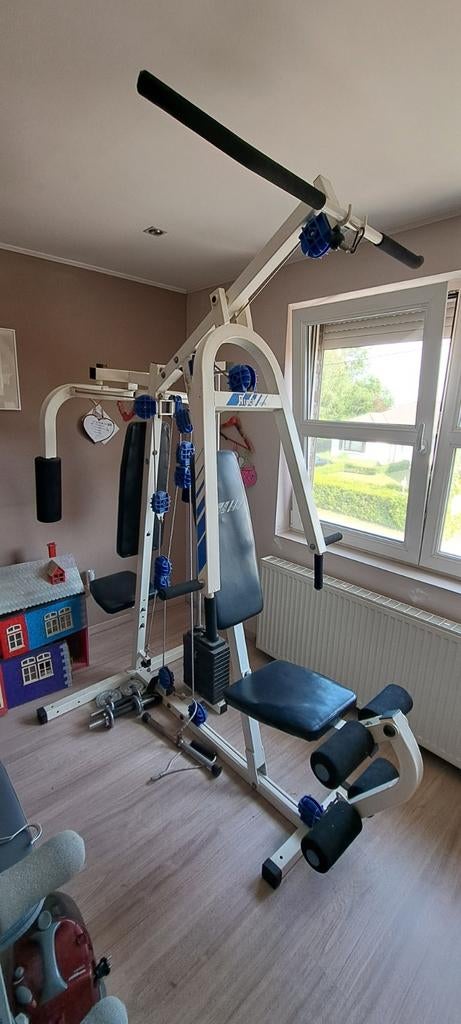Fitnestoestel voor 20 oefeningen en 60kilo gewicht A Tech, Sport en Fitness, Ophalen