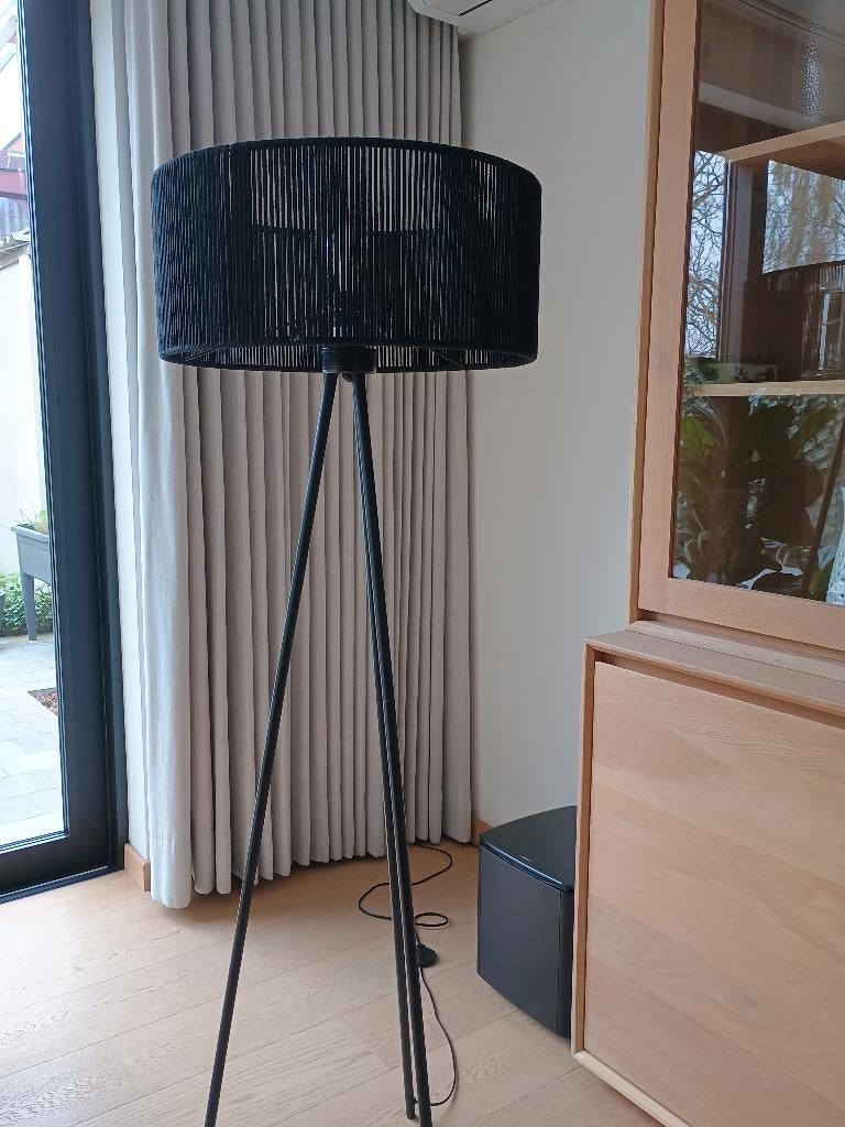 Nieuwe zwarte lampekap Kave Home, Ophalen, Nieuw, Zwart, Rond