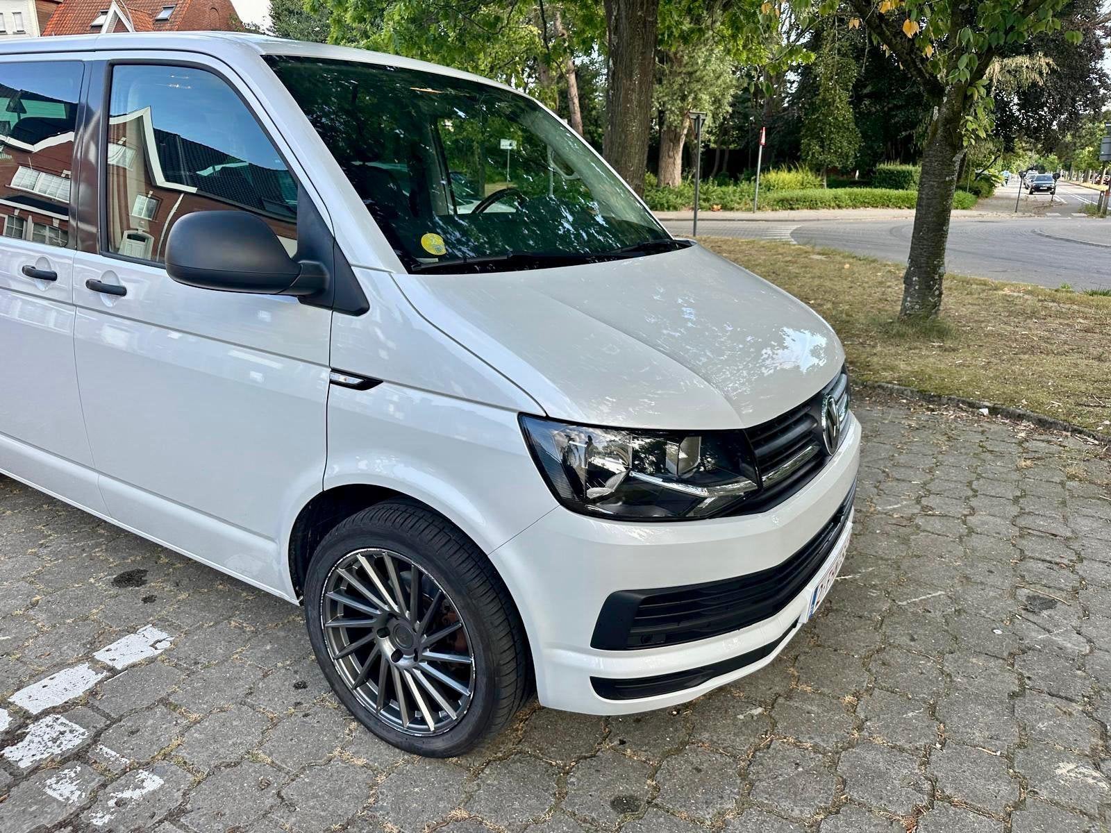 Volkswagen T6 multivan 2.0 TDI SCR bleu, Autos, Cuir, Achat, 7 places, Noir