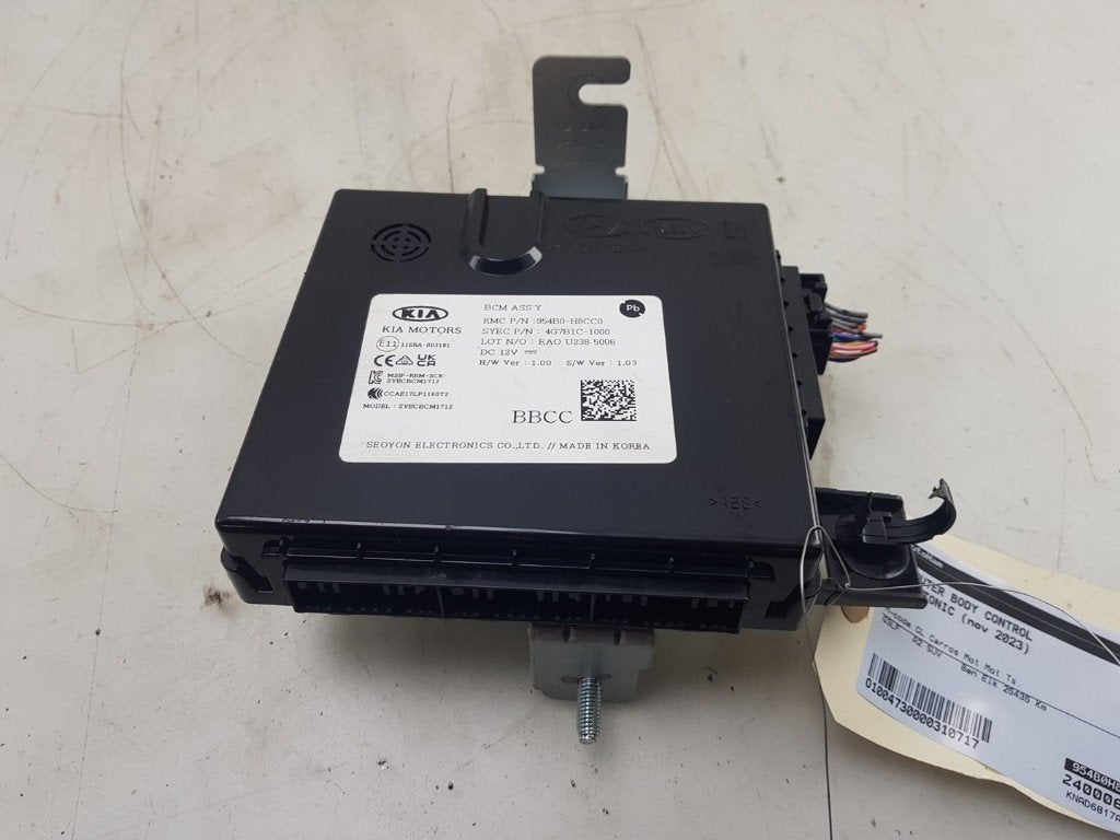 COMPUTER BODY CONTROL Kia Stonic (YB) (|954B0H8CC0|), Gebruikt, Kia