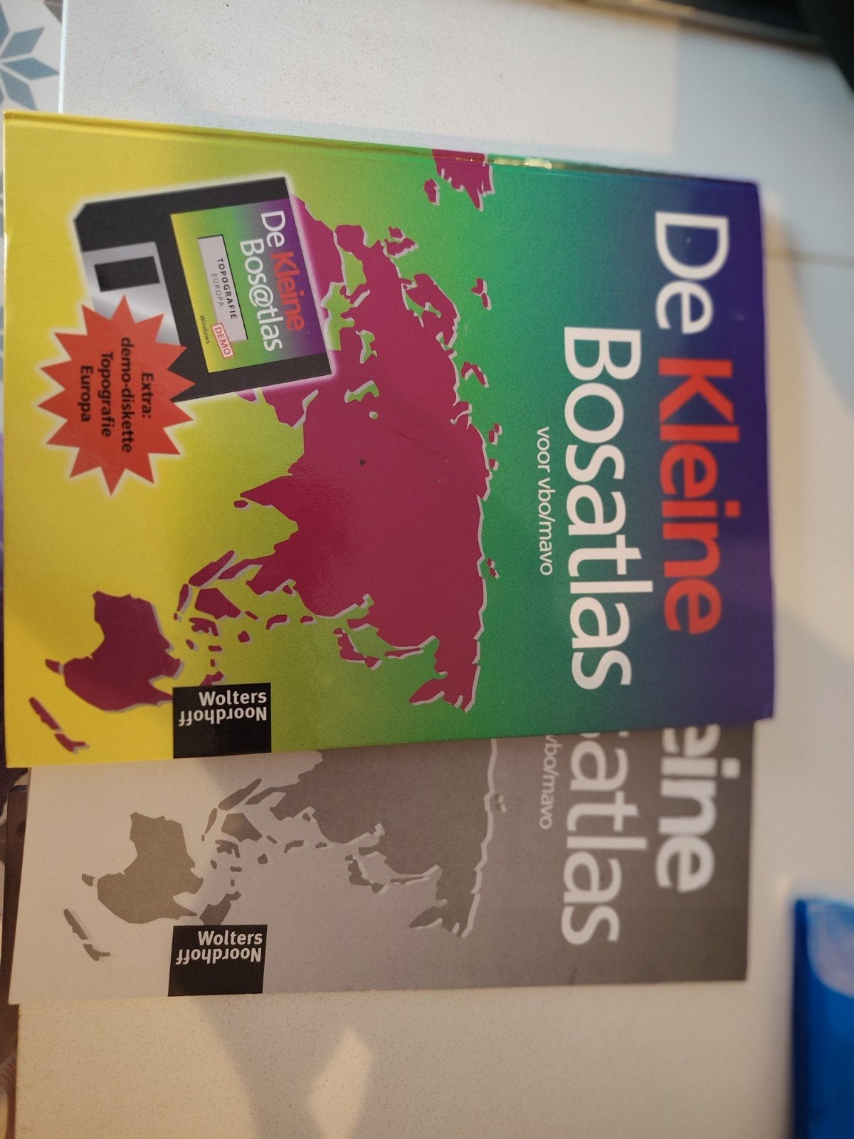 De kleine bosatlas (oude), Enlèvement, Utilisé