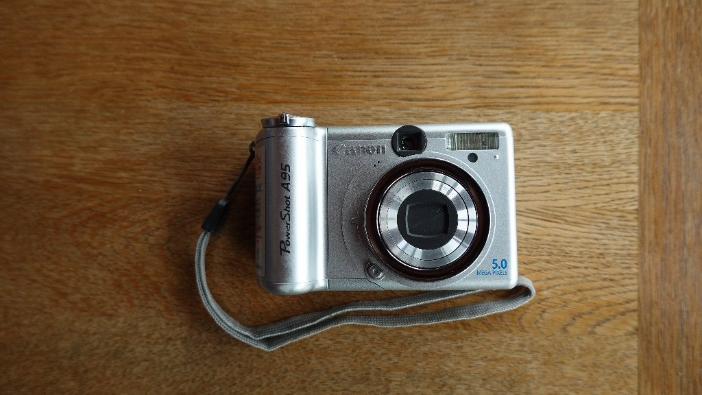 Canon PowerShot A95 digitaal fototoestel, Ophalen, Handleiding, Canon, Kantelbaar/draaibaar scherm