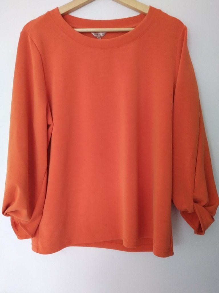 Esqualo shirt - maat XL - als nieuw, Maat 46/48 (XL) of groter, Esqualo, Oranje, Ophalen of Verzenden