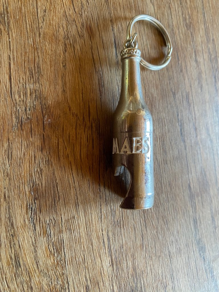 Maes porte-clé décapsuleur en acier Longueur bouteille 6cm, Envoi, Utilisé, Ouvre-bouteille, Autres marques