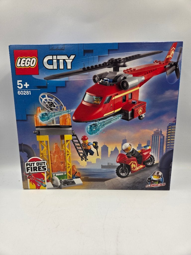 Lego City 60281 Fire Rescue Helicopter, City, Lego, Nieuw, Ophalen of Verzenden