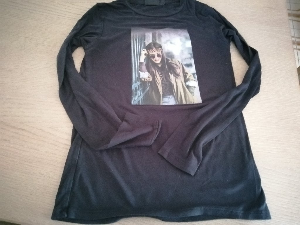 awesome longsleeve maat 164, Enfants & Bébés, Vêtements enfant | Taille 164, Enlèvement ou Envoi, Chemise ou À manches longues