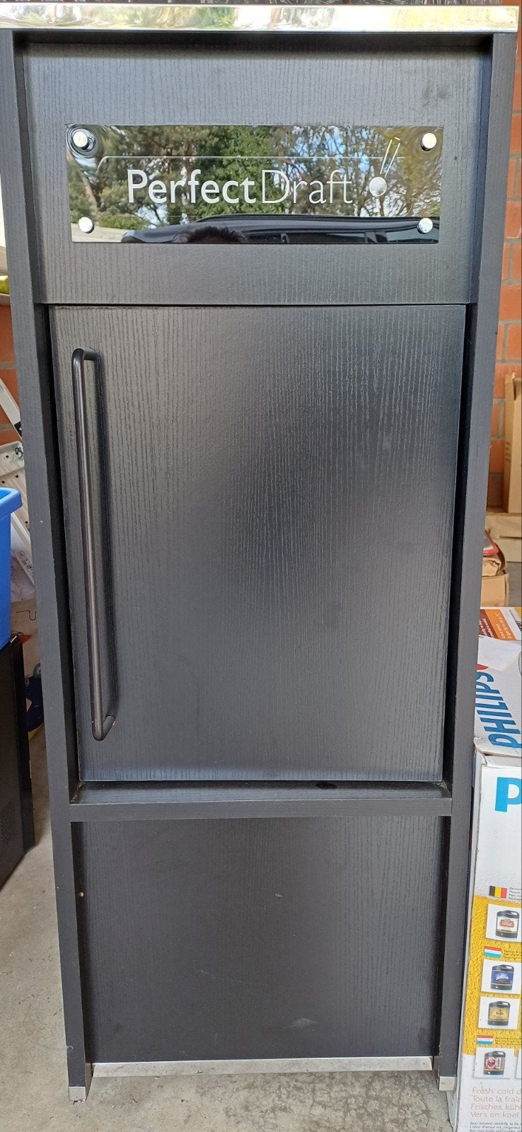 Frigo met een rekjes voor glazen+perfect draft Philips, Huis en Inrichting, Ophalen