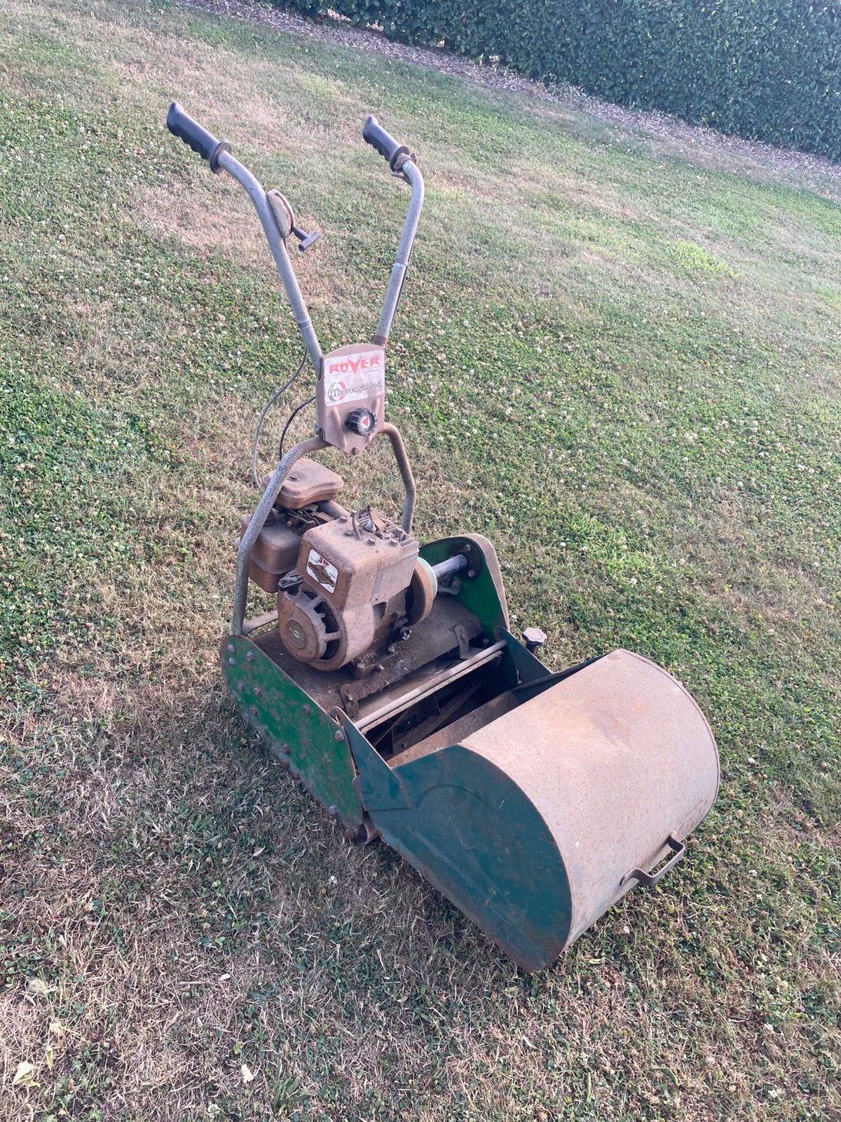 Kooimaaier rover, Tuin en Terras, Ophalen, Gebruikt, Opvangbak, Benzine-grasmaaier
