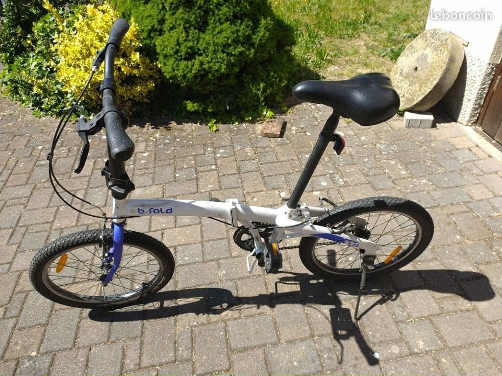 vélo pliable b fold, Frein sur jante, Enlèvement, Utilisé, Totalement pliable