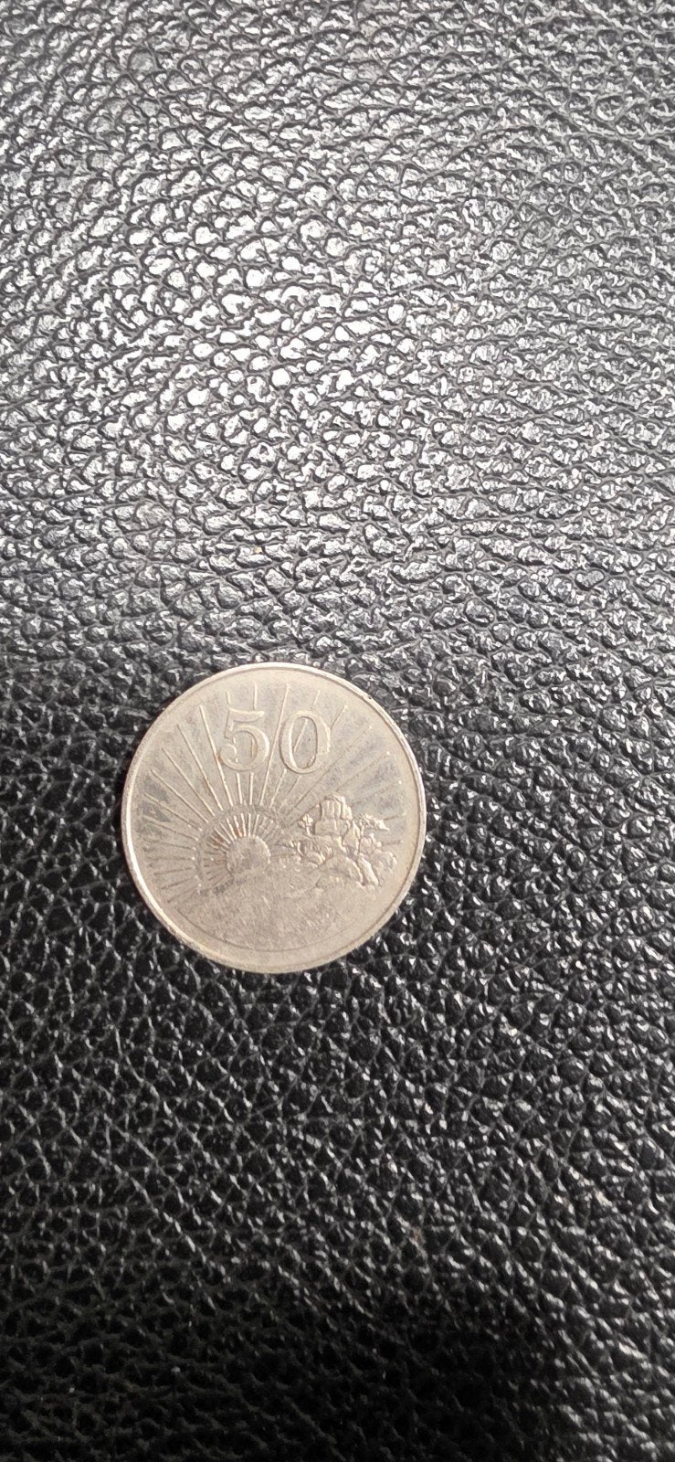 Zimbabwe 50 cent 1980, Timbres & Monnaies, Enlèvement ou Envoi, Zimbabwe