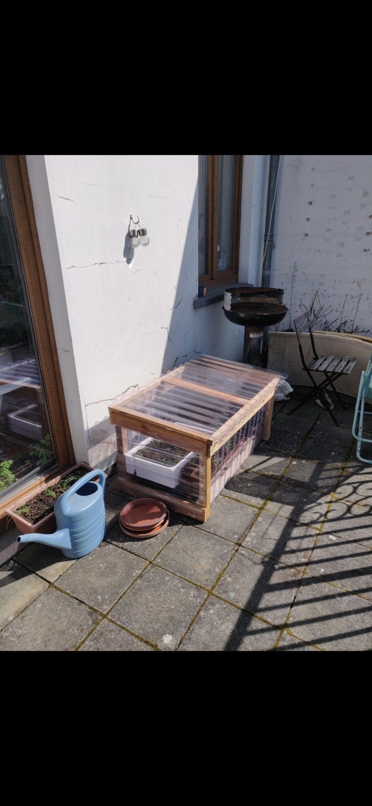Dalles terrasse roses et grises, Jardin & Terrasse