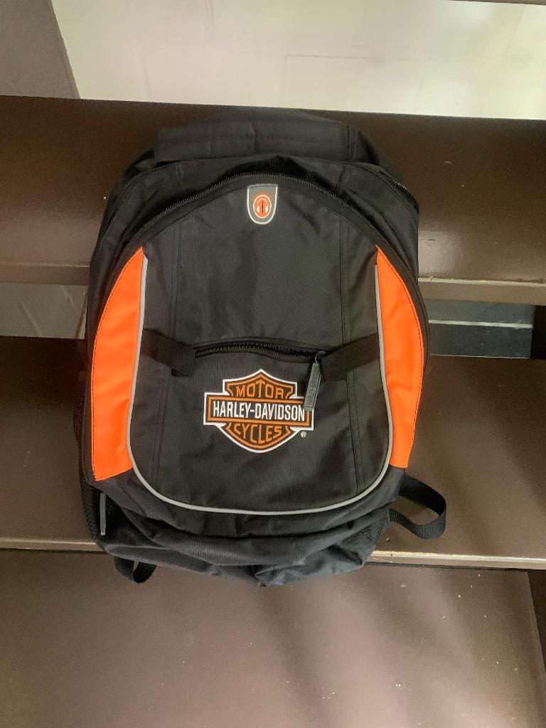 Rugzak Harley Davidson, Ophalen, Gebruikt