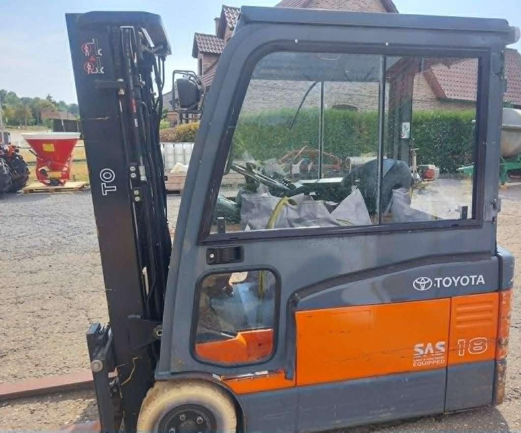 Elektrische heftruck, Ophalen, Heftruck
