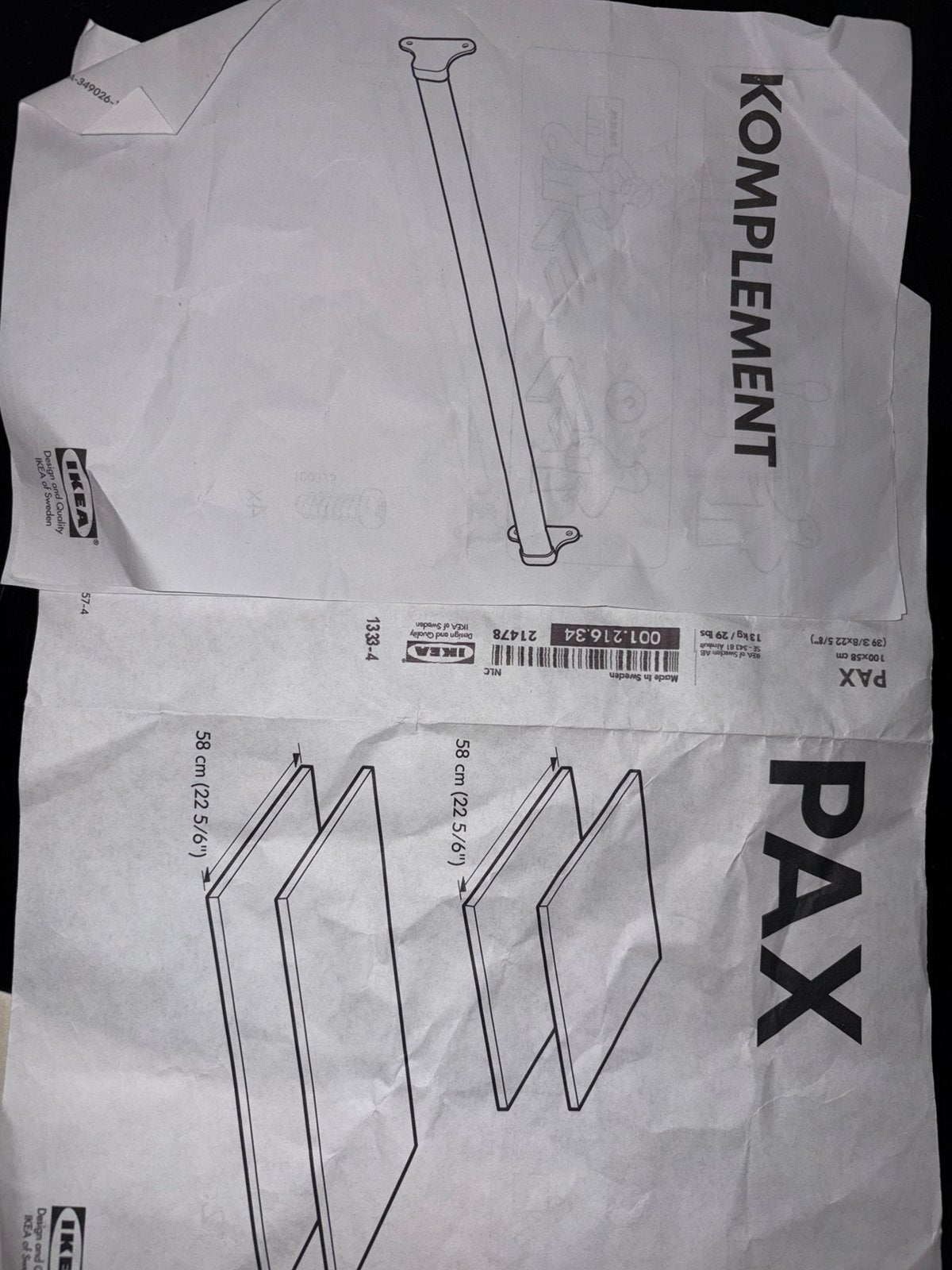 Garde robe IKEA avec miroir, Maison & Meubles, Armoires | Penderies & Garde-robes, Avec porte(s), Enlèvement, Utilisé, Autres matériaux